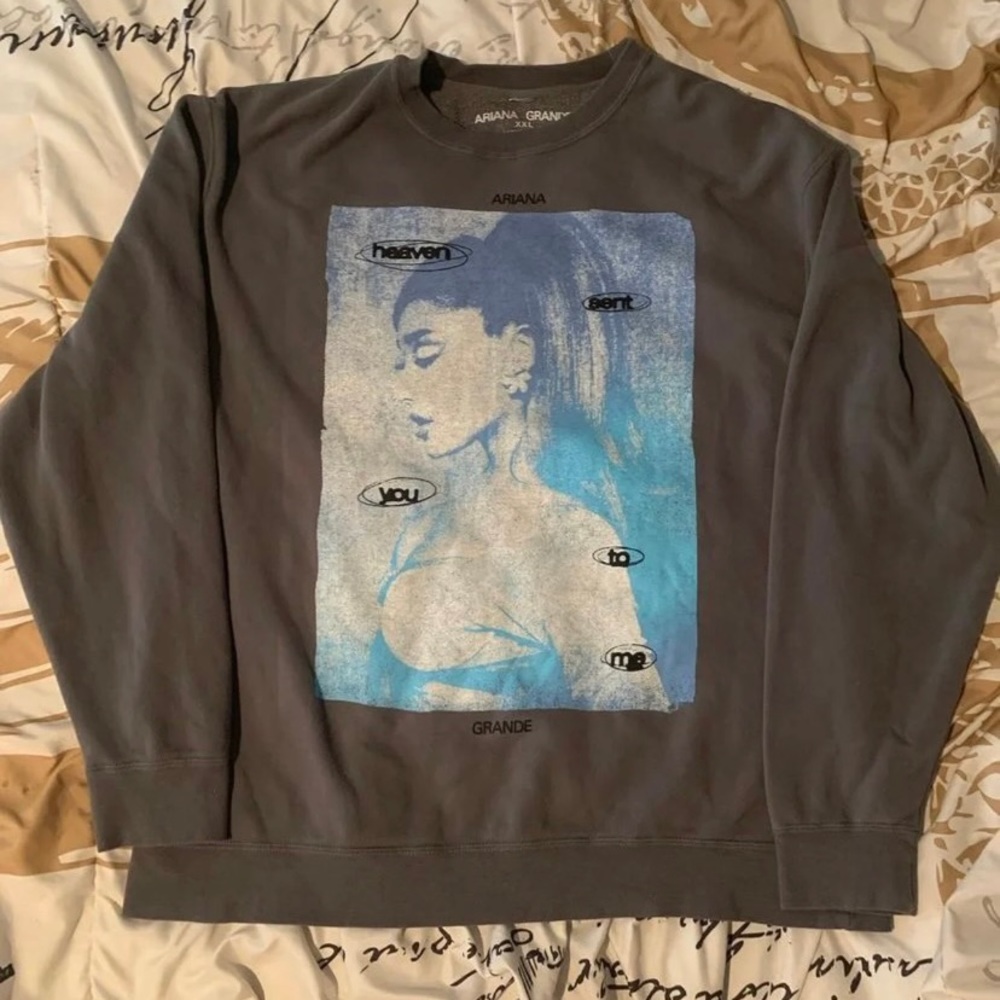 Ariana Grande Heaven Sent You To Me Crewneck